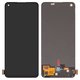 LCD compatible with Realme 9 Pro plus, (black, without frame, High Copy, (OLED), RMX3392, RMX3393)