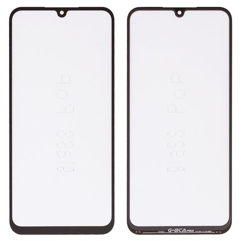 Housing Glass G+OCA PRO compatible with Samsung M346 Galaxy M34, with OCA film, black 