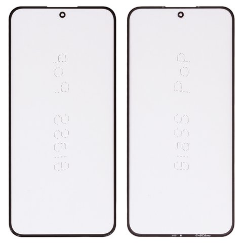 Housing Glass G+OCA PRO compatible with Xiaomi 13, with OCA film, black 