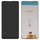 LCD compatible with Samsung A217 Galaxy A21s, (black, without frame, (Box))