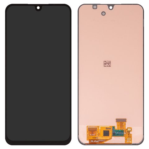 LCD compatible with Samsung A165 Galaxy A16, A166 Galaxy A16 5G, black, without frame, Original PRC