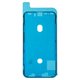 LCD Sticker compatible with Apple iPhone XS, (Original, black, adhesive)