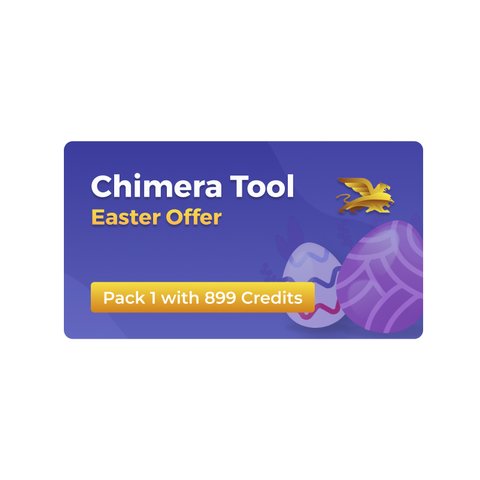Chimera Tool Easter Offer Pack 1 with 899 Credits