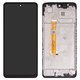 Дисплей для Oppo A3 (CPH2669), A3x (CPH2641), черный, с рамкой, High Copy