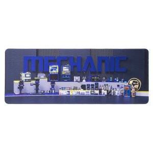 Mouse Mat Mechanic, rubber, fabric, 800 mm, 300 mm 