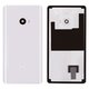 Panel trasero de carcasa puede usarse con Xiaomi Mi Note 2, blanco, con vidrio de cámara