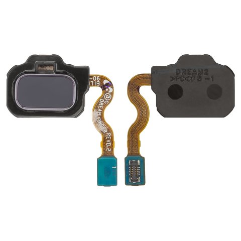 Cable flex puede usarse con Samsung G955F Galaxy S8 Plus, para escaner de huellas dactilares, morado, con plástico, orchid gray