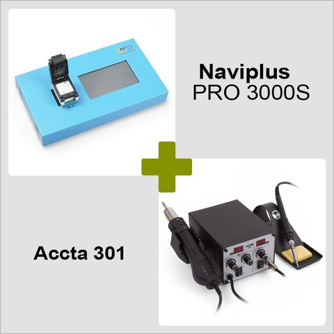 Naviplus PRO 3000S + Accta 301 220V 