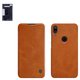 Funda Nillkin Qin leather case puede usarse con Xiaomi Mi Play, marrón, libro, plástico, cuero PU, M1901F9E, #6902048172562
