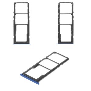 Sujetador de tarjeta SIM puede usarse con Samsung A107F DS Galaxy A10s, azul