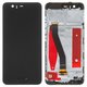 Pantalla LCD puede usarse con Huawei P10, negro, con marco, High Copy, VTR-L29/VTR-L09