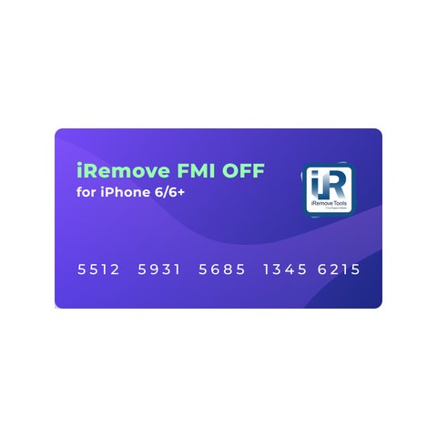 iRemove FMI OFF para iPhone 6 6P [Open Menu]