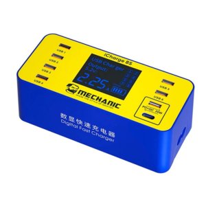 Adaptador de red Mechanic iCharge 8S, 40 W, Quick Charge, Power Delivery PD , 8 puertos