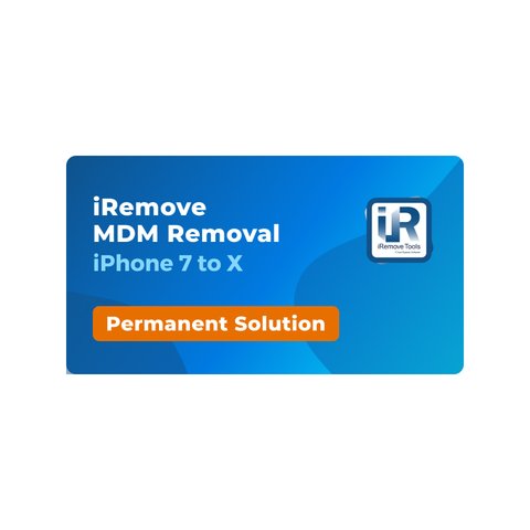 iRemove Remoción de MDM en iPhone 7 X