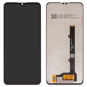 Pantalla LCD puede usarse con ZTE Blade A51 2021 , Blade A71 A7030, negro, sin marco, Box  TXDI650EBAPU 46 SKI651 B26 V0.1