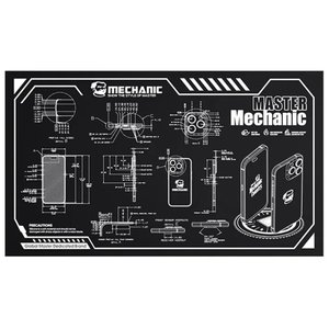 Alfombrilla aislante Mechanic V78, resistente al calor, resistente a las manchas, 600 mm, 350 mm