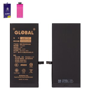 Batería Mechanic puede usarse con Apple iPhone 7 Plus, Li Polymer, 3.8 V, 3560 mAh, mayor capacidad, original IC