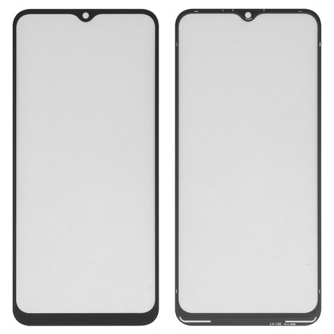 Vidrio de carcasa G+OCA PRO puede usarse con Motorola Moto E13 XT2345, con película OCA, negro
