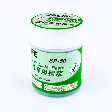 Pasta BGA RELIFE SP 50, 158 °C, 50 g