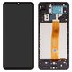 Pantalla LCD puede usarse con Samsung A125F Galaxy A12, negro, con marco, High Copy, universal