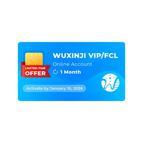 Cuenta online WUXINJI VIP FCL por 1 mes