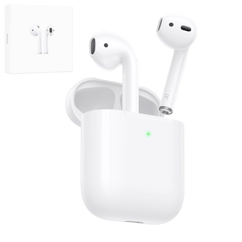 Auricular Hoco EW91, inalámbrica, blanco, con funda de carga, #6942007673655