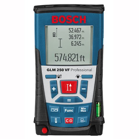 Лазерний далекомір Bosch GLM 250 VF 0 601 072 100 
