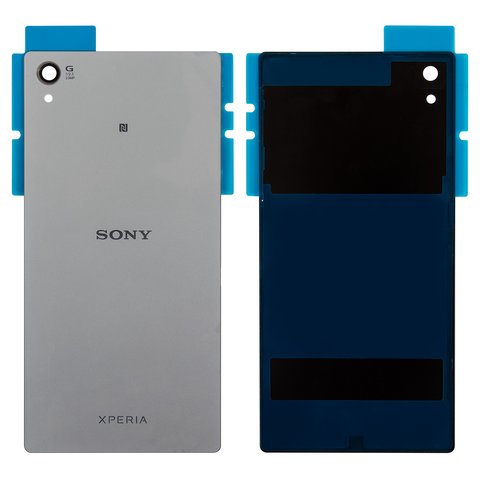 Задня панель корпуса для Sony E6833 Xperia Z5+ Premium Dual, E6853 Xperia Z5+ Premium, E6883 Xperia Z5+ Premium Dual, срібляста, chrome