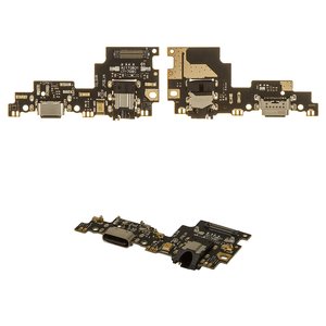 Шлейф для Xiaomi Mi 5X, Mi A1, мікрофона, конектора навушників, конектора зарядки, Сopy, плата зарядки, MDG2, MDI2, MDE2