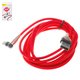 Кабель для зарядки Baseus MVP Elbow, USB тип-A, Lightning, 200 см, 1,5 А, красный, #CALMVP-E09