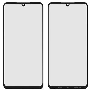 Скло корпуса для Samsung A336 Galaxy A33 5G, з ОСА плівкою, чорне