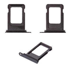 Тримач SIM карти для iPhone 15 Pro, iPhone 15 Pro Max, чорний, black titanium