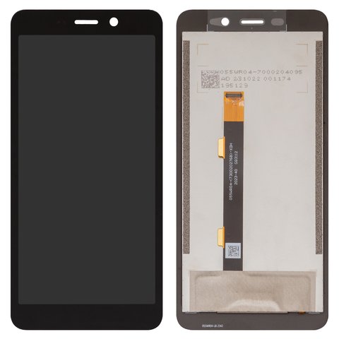 Дисплей для Ulefone Armor X12, Armor X12 Pro, черный, без рамки, High Copy