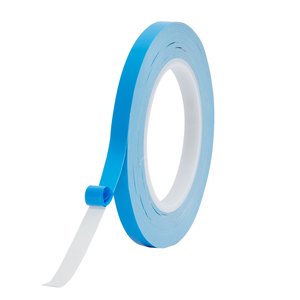 Теплопровідна двостороння стрічка, біла, 10 мм, 30 м