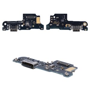 Шлейф для Xiaomi Poco C75, Redmi 14C 4G, Redmi A4, коннектора зарядки, с микрофоном, с компонентами, Original PRC , плата зарядки