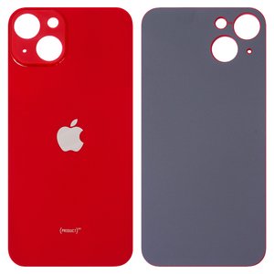 Задняя панель корпуса для iPhone 13, красная, не нужно снимать стекло камеры, Original PRC , big hole