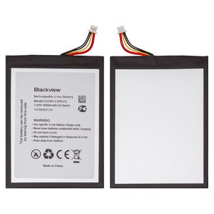 Аккумулятор U3295123PVUTL для Blackview Tab 11, Li ion, 3,85 B, 8000 мАч, Original PRC , WiFi