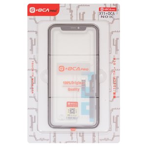 Сенсорний екран G+OCA PRO для iPhone 11, з ОСА плівкою, чорний, без мікросхеми
