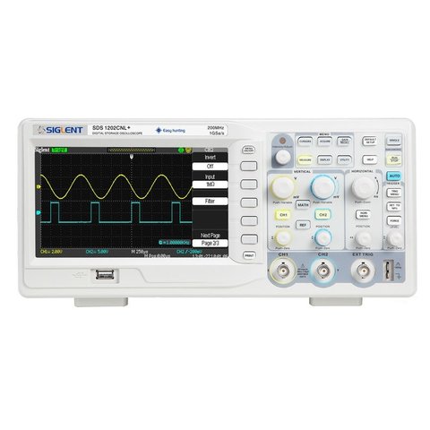 Цифровий осцилограф SIGLENT SDS1202CNL+