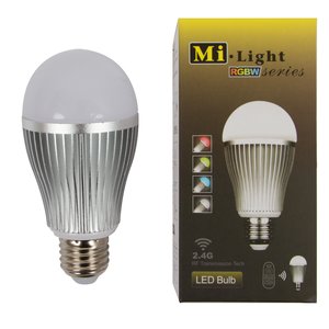 Светодиодная лампочка MiLight RGBW 9W E27 WW