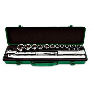 Набір інструментів у кейсі TOPTUL GCAD1512