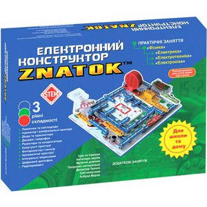 Електронний конструктор ЗНАТОК Школа 999+ схем  REW K007
