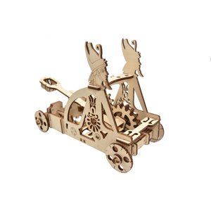 Rompecabezas mecánico 3D Wood Trick "Catapulta" Rompecabezas mecánico 3D Wood Trick "Catapulta"