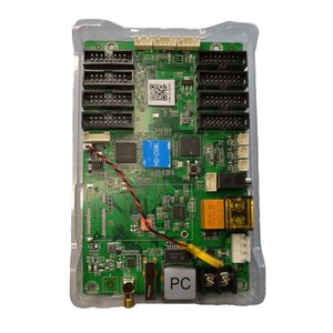 Tarjeta de control para pantallas LED Huidu HD C08L 640×320, 8 × HUB75E, con módulo Wi Fi 